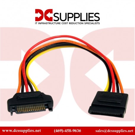 StarTech SATAPOWEXT12 12in SATA Power Extension Cable (SATAPOWEXT12)