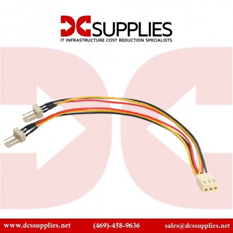 StarTech TX3SPLIT12 1ft TX3 Fan Power Splitter Cable (TX3SPLIT12)