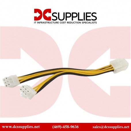 StarTech PCIEPOWEXT 8in 6-Pin PCI Express Power Extension Cable (PCIEPOWEXT)