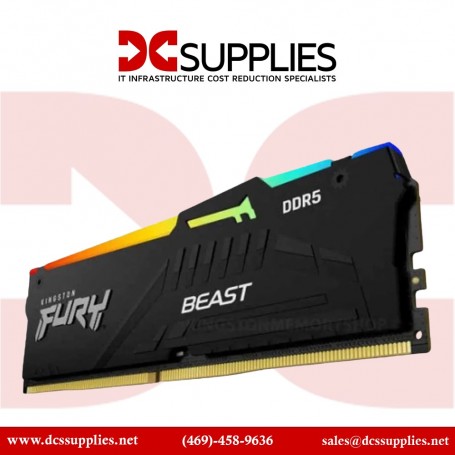 Kingston KF552C40BBAK2-16 16GB DDR5 5200MT/s CL40 Fury Beast RGB (KF552C40BBAK2-16)