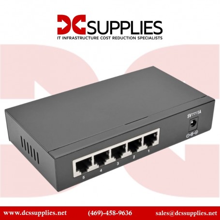 Tripp Lite NG5P 5-Port Desktop Unmanaged Ethernet Switch (NG5P)