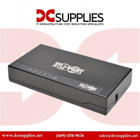 Tripp Lite NG5 5-Port 10/100/1000 Mbps Desktop GbE Unmanaged Switch - Metal Housing (NG5)