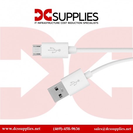 Belkin F2CU012BT04-WHT 4FT USBA to Microb Cable White (F2CU012BT04-WHT)