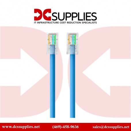 Belkin A3L791-02-BLU CAT5e RJ45 Patch Cable 2-Ft - Blue (A3L791-02-BLU)