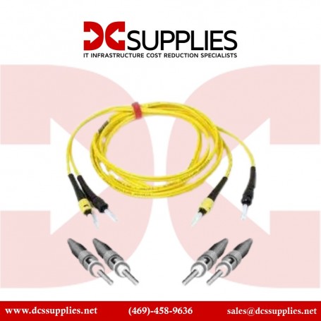 Belkin F2F80200-03M 3M Duplex Fiber Optic Cable ST/ST 8.3/125 (F2F80200-03M)