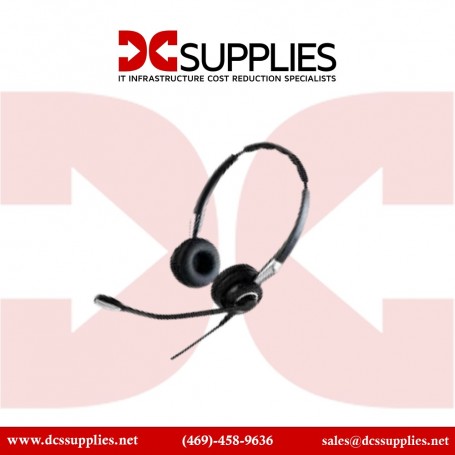 Jabra 2409-720-209 Biz 2400 II Duo Ultra-Noise-Canceling Headset (2409-720-209)