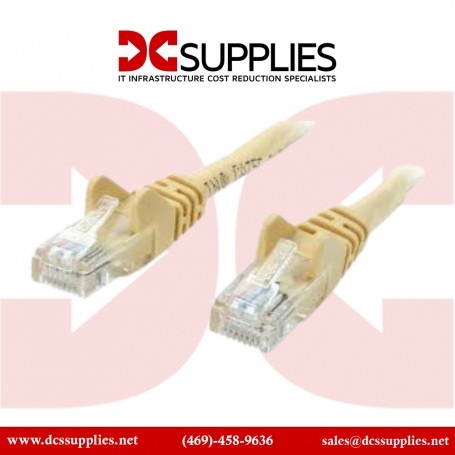 Belkin A3X126-25-YLW-M RJ45 CAT 5e UTP Crossover Cable 25-Ft Yellow Molded Connector (A3X126-25-YLW-M)