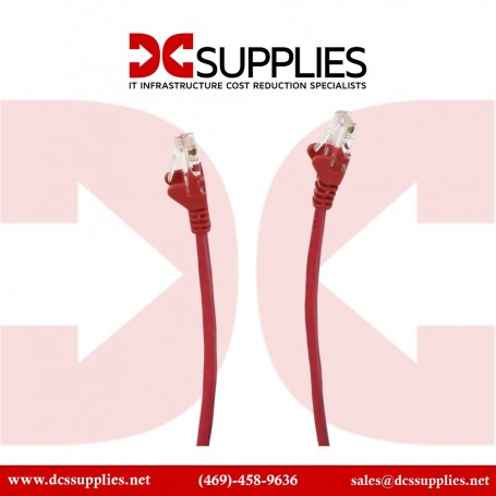 Belkin A3L791-15-RED Cat5e Non-Booted UTP Patch Cable, Red, 15ft (A3L791-15-RED)