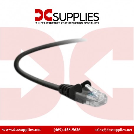 Belkin TAA791-10-BLK-S 10FT Cable TAA CAT5E Snagless-Patch RJ45 Black (TAA791-10-BLK-S)