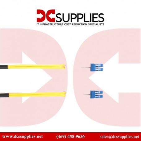 Belkin LCLC083-01M-TAA 1M Cable Fo LC LC Duplex SMF-8/125 TAA Compliant (LCLC083-01M-TAA)