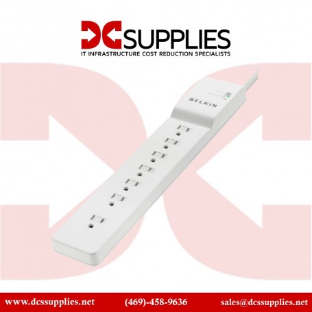 Belkin BE107000-07-CM 7-Outlet Commercial Surge Protector 7ft Cord (BE107000-07-CM)