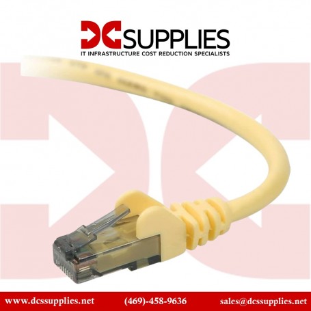 Belkin A3L791B25-YLW-S 25FT CAT5E Snagless Patch Cable RJ45M/RJ45M Yellow (A3L791B25-YLW-S)