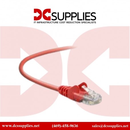 Belkin A3L980-25-RED 25FT CAT6 Red UTP RJ45 M/M Patch Cable (A3L980-25-RED)