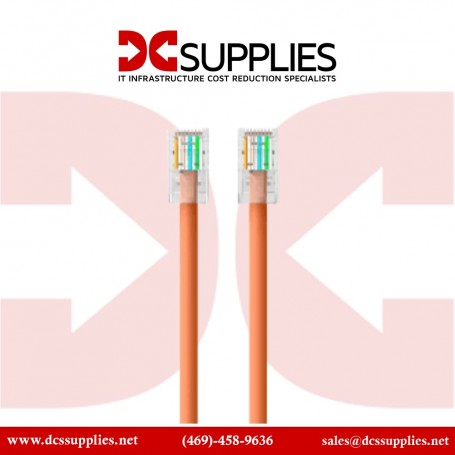 Belkin A3L980-05-ORG CAT6 Snagless Networking Cable 5-Ft - Orange (A3L980-05-ORG)