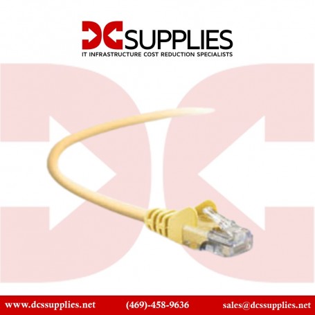 Belkin A3L980-05-YLW CAT6 Snagless Networking Cable 5-Ft Yellow (A3L980-05-YLW)