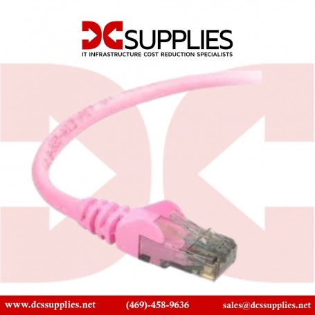 Belkin A3L980-06INPNKS 6 inch CAT6 UTP Patch Cable RJ45 M/M Pink (A3L980-06INPNKS)