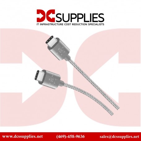 Belkin F2CU041BT06-GRY Cable Premium USB 2.0 Type C-Type C 3A 6  Gray (F2CU041BT06-GRY)