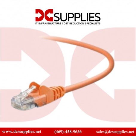 Belkin A3L980-30-ORG-S 30FT CAT6 UTP Patch Cable RJ45 M/M Orange (A3L980-30-ORG-S)