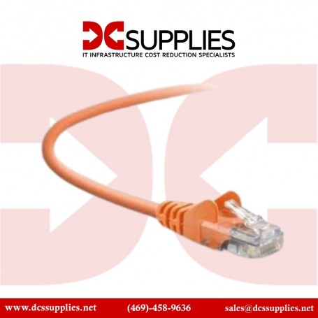 Belkin A3L980-75-ORG-S 75FT CAT6 UTP Patch Cable RJ45 M/M Orange (A3L980-75-ORG-S)