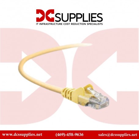 Belkin A3L980-12-YLW-S 12FT CAT6 UTP Patch Cable RJ45 M/M Yellow (A3L980-12-YLW-S)