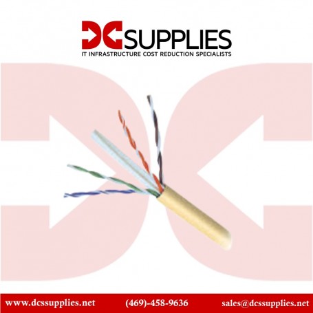 Belkin A7L704-500YLW-P 500FT CAT6 Network Cable 23AWG Yellow (A7L704-500YLW-P)