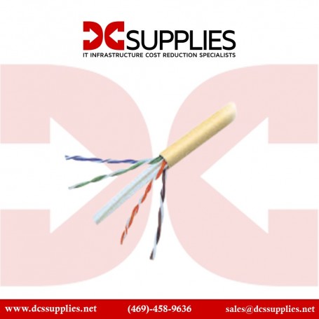 Belkin A7L704-500YLW-P 500FT CAT6 Network Cable 23AWG Yellow (A7L704-500YLW-P)
