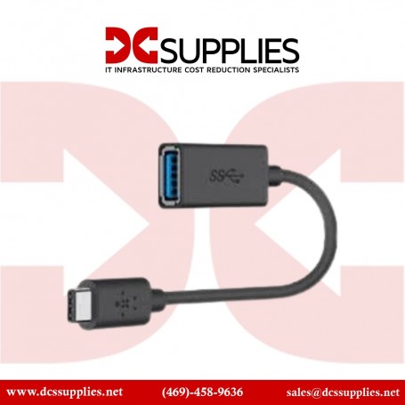 Belkin B2B150-BLK USB-C to USB-A Adapter (B2B150-BLK)