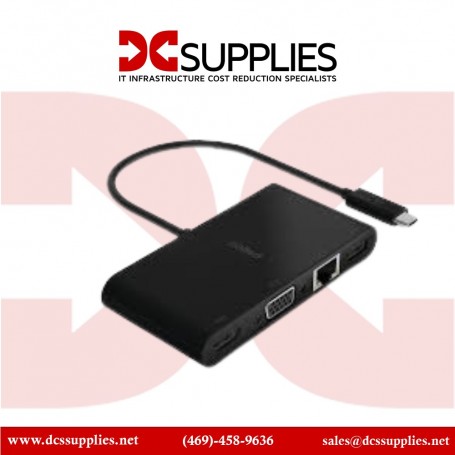Belkin AVC004BK-BL USBC Multimedia+Charge Adapter 100W (AVC004BK-BL)