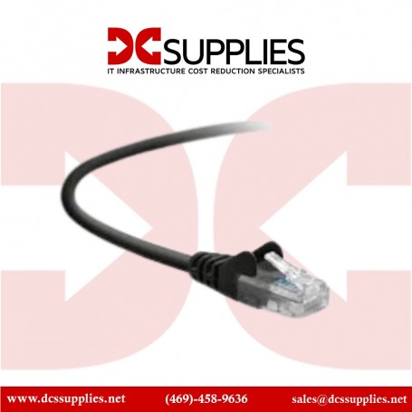 Belkin A3L791BT02MBLKS CAT5E Ethern Snagless RJ45 M/M Patch Cable (A3L791BT02MBLKS)