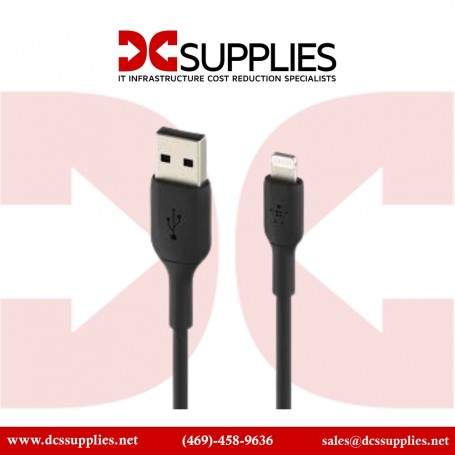 Belkin CAA001BT2MBK Boost Charge Lightning to USB-A Cable (2m Black) (CAA001BT2MBK)