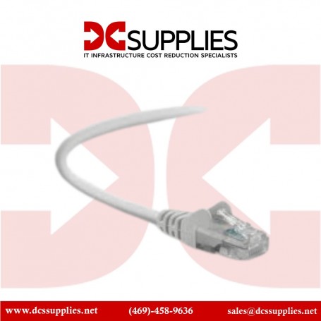 Belkin A3L791BT02M-S 2M CAT5E Gray Snagless UTP RJ45 M/M Patch Cable (A3L791BT02M-S)