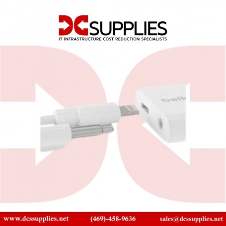 Belkin F8J212BTWHT 3.5 MM Audio + Charger Adapter (F8J212BTWHT)