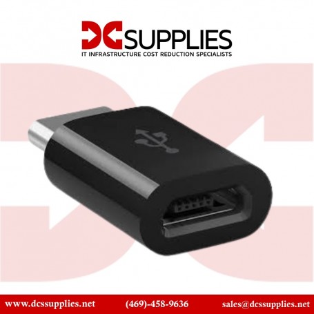Belkin F2CU058BTBLK USB-C Aka Type-C to Micro USB Adapter (F2CU058BTBLK)