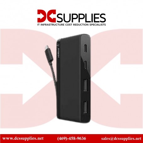 Belkin B2B153-04-BLK USB-C 4-Port Mini Hub (B2B153-04-BLK)
