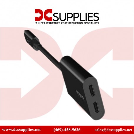 Belkin F7U081BTBLK USB Type-C Audio & Charge Adapter (F7U081BTBLK)