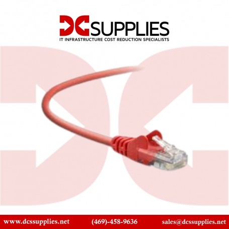 Belkin A3L980-06IN-RED 6FT CAT6 Red UTP RJ45 M/M Patch Cable (A3L980-06IN-RED)