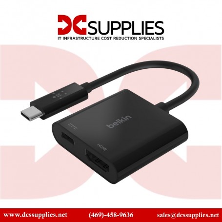Belkin AVC002BTBK USB-C to HDMI + Charge Adapter HDMI / USB (AVC002BTBK)