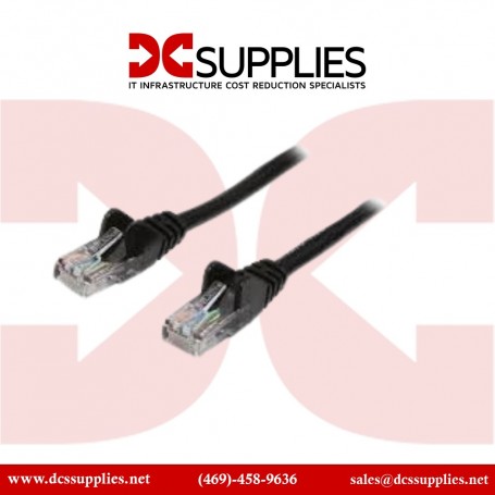 Belkin CE001B01-BLK-S Ethernet Cable – Black CAT6 Slim Gigabit Snagless UTP (CE001B01-BLK-S)