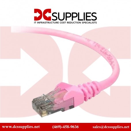 Belkin CE001B04-PNK-S Ethernet Cable Pink CAT6 Slim Gigabit Snagless UTP (CE001B04-PNK-S)