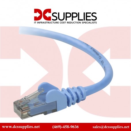 Belkin CE001B15-BLU-S Ethernet Cable Blue CAT6 Slim Gigabit Snagless UTP (CE001B15-BLU-S)