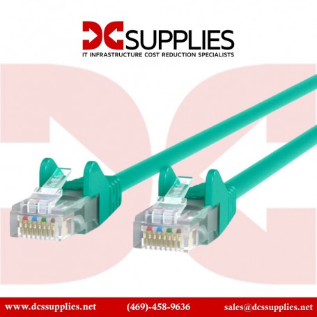 Belkin CE001B05-GRN-S Ethernet Cable Green CAT6 Slim Gigabit Snagless UTP (CE001B05-GRN-S)