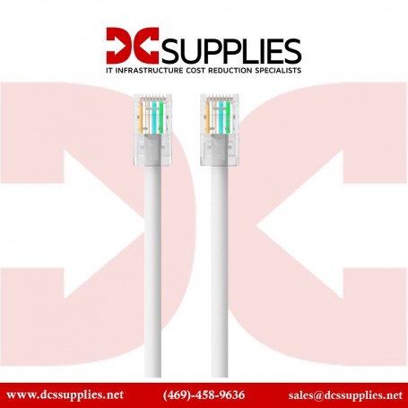 Belkin CE001B05-WHT-S Ethernet Cable White CAT6 Slim Gigabit Snagless UTP (CE001B05-WHT-S)