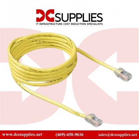 Belkin CE001B05-YLW-S Ethernet Cable Yellow CAT6 Slim Gigabit Snagless UTP (CE001B05-YLW-S)