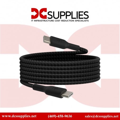 Belkin CAB004BT2MBK Boost Charge Braided USB-C to USB-C Cable (CAB004BT2MBK)