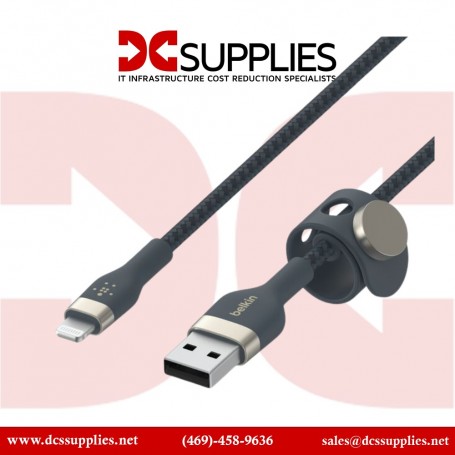 Belkin CAA010BT2MBL USB Type A Cable with Lightning Connector 2M Blue (CAA010BT2MBL)