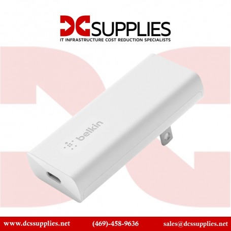 Belkin WCH009DQWH 20W USB-C PD GaN Wall Charger (WCH009DQWH)