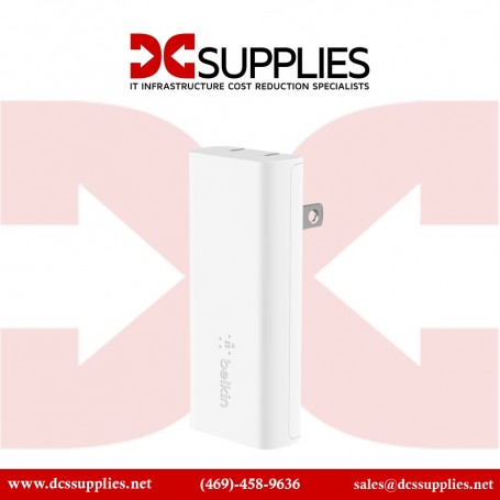 Belkin WCH009DQ1MWHB6 20W USB-C PD GaN Wall Charger + USB-C Cable (WCH009DQ1MWHB6)