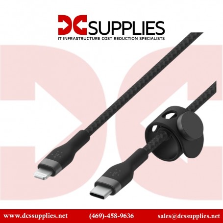 Belkin CAA011BT3MBK USB Type C Cable to Lightning 3M / 10FT, Black (CAA011BT3MBK)
