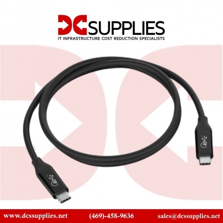 Belkin INZ001BT0.8MBK USB4 Cable, 100W + 40Gbps (INZ001BT0.8MBK)