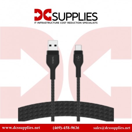 Belkin PK1001BT1MC12PK 1 m USB-A to Lightning PVC Cable - Pack of 2 (PK1001BT1MC12PK)